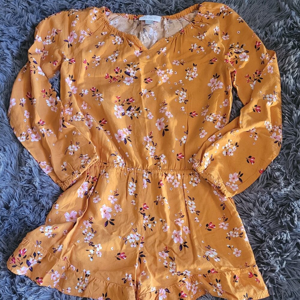 Kids floral romper